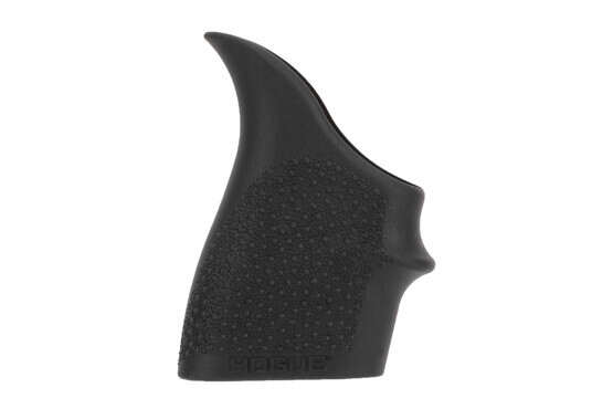 Hogue Smith and Wesson M&P Grip Sleeve features finger grooves and a beavertail
